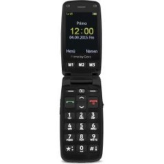 DORO Primo 406 24 Black-Silver - The Perfect Easy-to-Use Phone for Seniors!